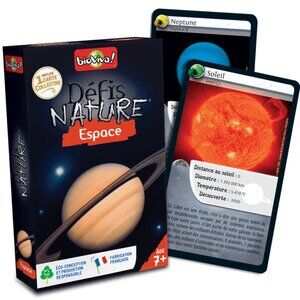 Bioviva Défis Nature - Espace -French Card Game New Sealed Ages 7+